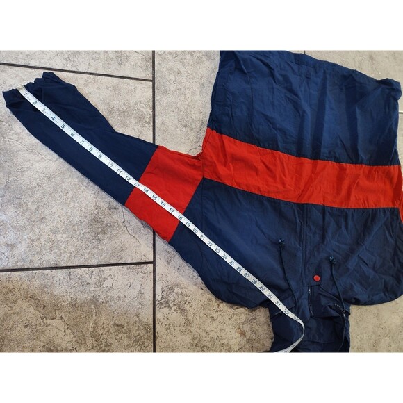 Fremantle Action Wear Men's XL Jacket  100% Nylon Blue And Red Fast Shipping VTG - Picture 2 of 14